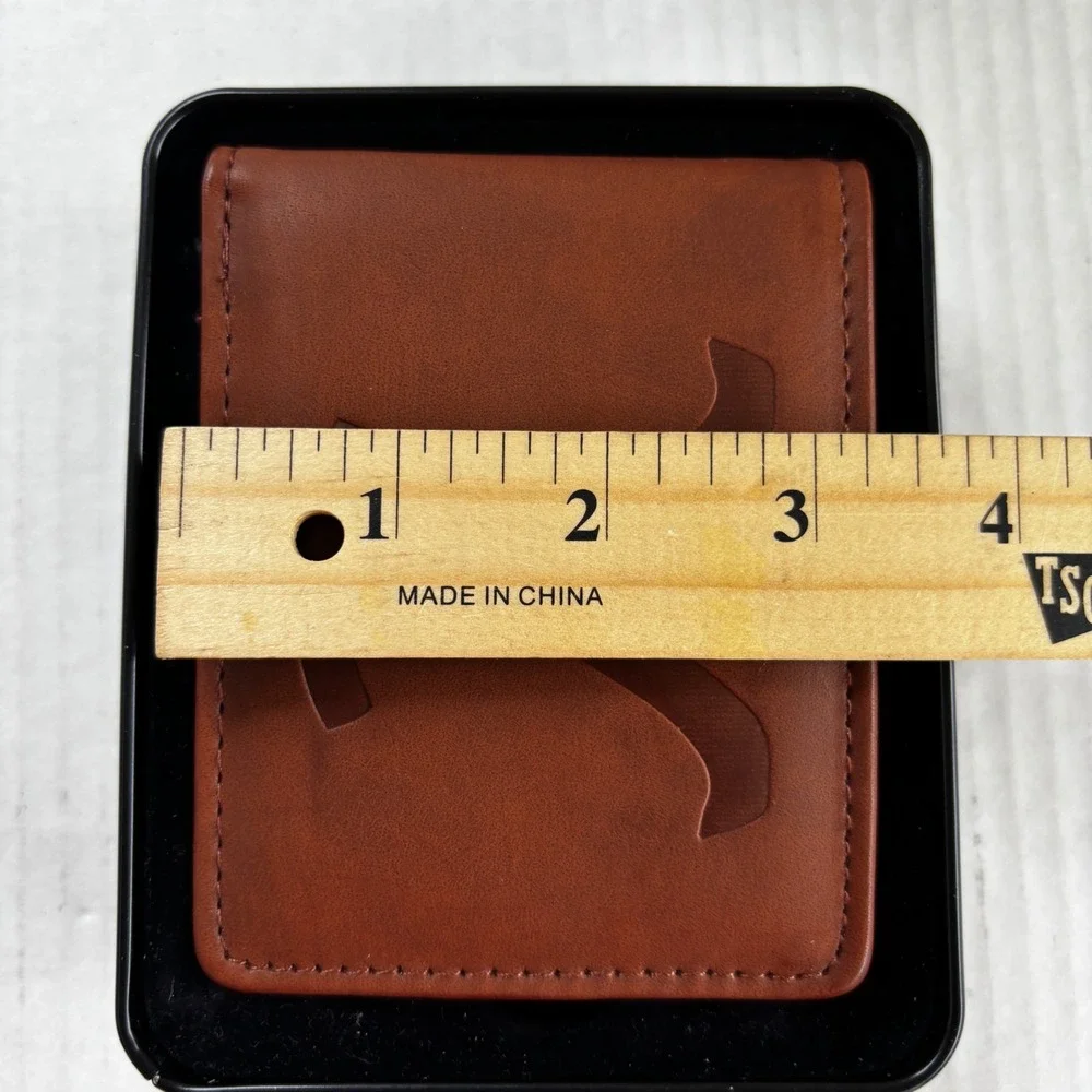 Buckle-Down Yellowstone Bifold Wallet Mens Brown Dutton Ranch Logo PUW-YSH New